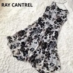 レイキャントレル シフォンワンピース【M】花柄 総柄 薄手