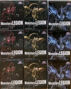 遊戯王 Monster LEGION 三幻神 フィギュア 9個セット