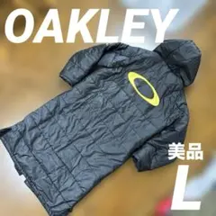 美品　OAKLEY オークリー　ベンチコート　ロングコート　メンズ　Lサイズ 黒