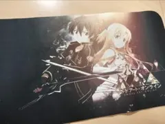 新品未使用 在庫ラスト SAO キリト アスナ プレイマット
