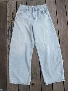 バギーカーブジーンズ 62 BLUE サイズ27
