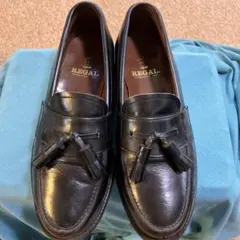 希少・90s REGAL タッセルローファー ブーツマーク刻印 オリジナルソール