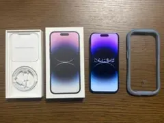 iPhone14 Pro ディープパープル 256GB バッテリー88%