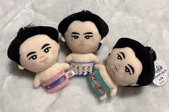 ABEMA大相撲　ナムコ限定 マスコットキーホルダー ３種セット