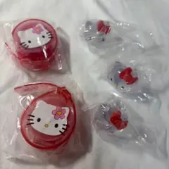 【新品未使用】ハローキティ ガチャガチャグッズ 5点セット サンリオまとめ売り