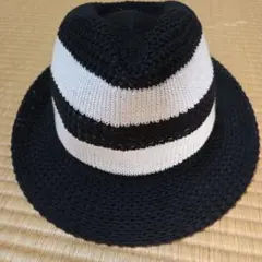 ゴルフ　Dance With Dragon 中折れハット ブラック ホワイトのサムネイル