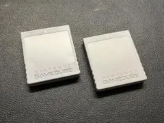ゲームキューブ専用 メモリーカード59 2個セット
