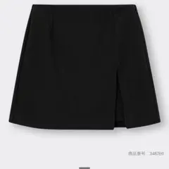 GU ローウエスト起毛スリットミニスカート Ｌサイズのサムネイル