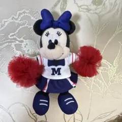 ミニーマウス チア ぬいぐるみ ぬいバ　cheer together ネイビー