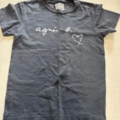 アニエスベー agnis b Tシャツ　トップス　ダークグレー