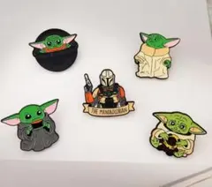 マンダロリアン＆グローグー ピンバッジセット・ピンズ - メルカリ