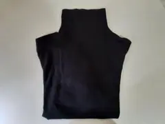 ユニクロc 極暖ヒートテック カシミアブレンド　タートルネック M 黒