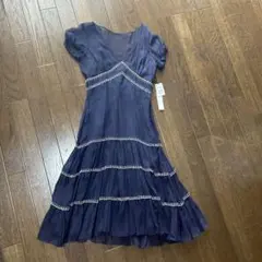 MAITRESSE 　メトリーゼ　絹シルク100％ワンピースのサムネイル
