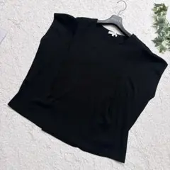 GLOBAL WORK グローバルワークリブカットソー 半袖 M ブラック完売品
