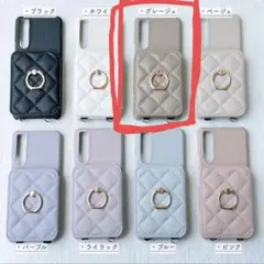スマホショルダー スマホケース iPhone リボン band-09 - メルカリ