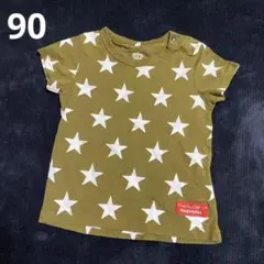 BABYDOLL Tシャツ 90 星柄