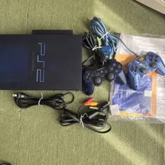 PlayStation 2 本体 コントローラー2個、取扱説明書付