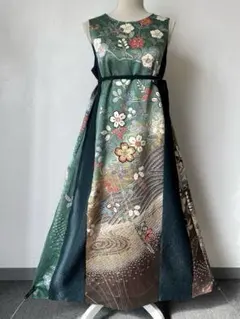 3316 着物　リメイク　ドレス　ワンピース