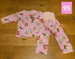 新品 ディズニープリンセス パジャマ 95cm ピンク