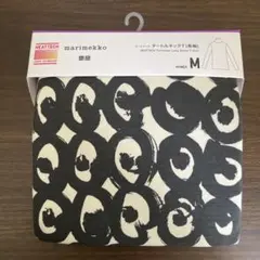 【新品】ユニクロ ヒートテック タートルネックT マリメッコ M モリフクロウ