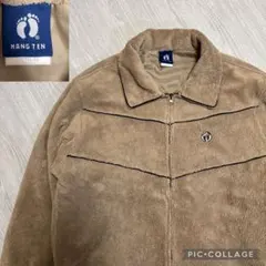 HANG TEN（ハンテン） フリースジャケット 裏地 ナイロンM