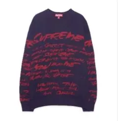 Mサイズ Supreme Futura Sweater "Navy"のサムネイル