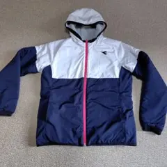 ディアドラ diador フリース裏地 フード付 テニスウェア ジャケット