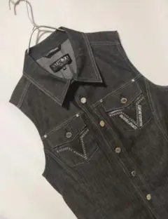 良品　オーバーサイズ　ビージュ　銀ボタン　UNISEX　渋カッコいいのサムネイル