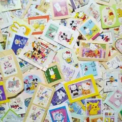 使用済み切手　キャラクター