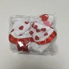 おきがえポンチョ ショートケーキ シープラ うさいちごホイップ　ぬい服　10cm