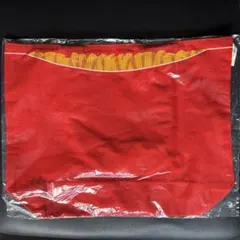 エコバッグ レッスンバッグ マクドナルド ノベルティ 新品 ポテト バック 赤