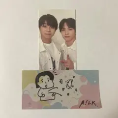M!LK LOVE ENG!NE ペアトレカ 塩﨑太智 吉田仁人ステッカー