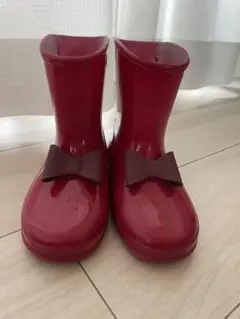 【中古】17cm petit main レインブーツ