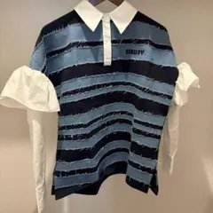 新品　Bibiy. Jamie Denim Top