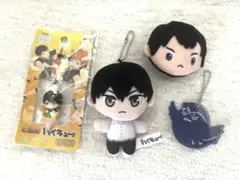 ハイキュー!! 影山飛雄 ぬい 前髪クリップ・ストラップ・キーホルダー セット