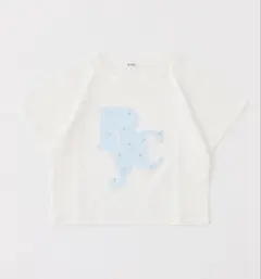 NICE CLAUP 半袖Tシャツ 水色