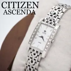 306 稼働【美品】CITIZEN 時計　ASCENDA レディース　ダイヤ 2026年最新】シチズン アセンダの人気アイテム - メルカリ