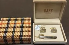 DAKS カフリンクス タイピン セット ゴールド シルバーのサムネイル