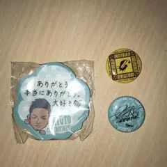 数原龍友 メモ用紙 缶バッチ