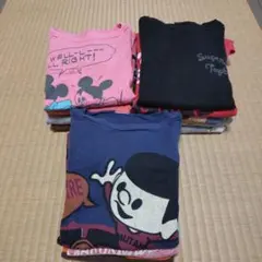 130cm男の子☆長袖Tシャツ12点セット