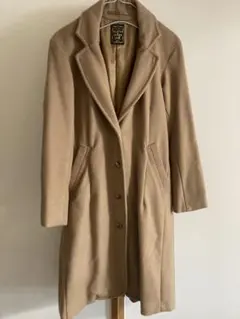 CLOTH CROSS ベージュ チェスターロングコート【美品】