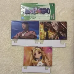 公*o様 一番くじ FGO G賞イラストボード3種　H賞ラバーコレクション1個