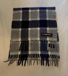 値下げ❗️LANCEL Paris チェック柄マフラー スコットランド製