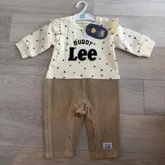 Buddy Lee 長袖カバーオール 80サイズ 肩フリル ドット