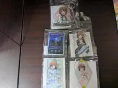 萩原雪歩 アクリルキーホルダー5種 新品未開封