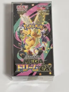 ポケモンカード　MEGA ドリームex 未開封BOX シュリンクなし　ぺりぺり有