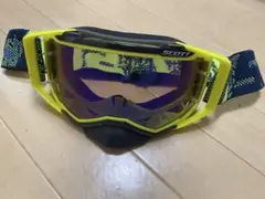 SCOTT バイク用ゴーグル ネオンイエローのサムネイル