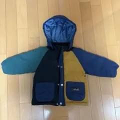 BREEZE ダウンコート サイズ90 マルチカラー