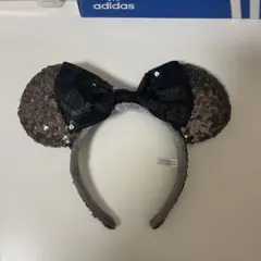 ディズニースパンコール黒ミニーカチューシャ