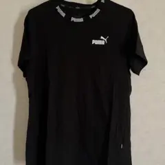 PUMA ロゴプリント 半袖Tシャツ ブラック Sのサムネイル